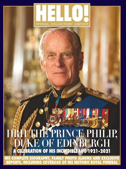 Hello! special collectors' edition - hrh the prince philip, duke of edinburgh cover image cdn