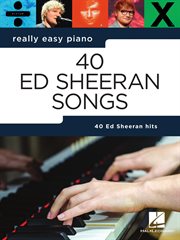 Ed sheeran - really easy piano songbook cover image cdn