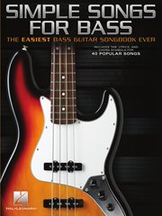 Simple songs for bass: the easiest bass guitar songbook ever cover image cdn