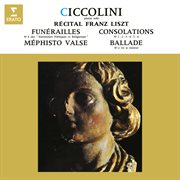 Liszt: funérailles, consolations, méphisto-valse no. 1 & ballade no. 2 cover image cdn