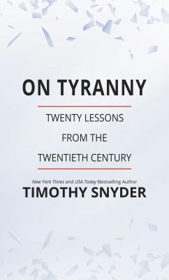 On tyranny twenty lessons from the twentieth century  cover image cdn