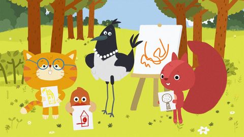 Misho & Robin. Episode 8, Drawing cover image cdn