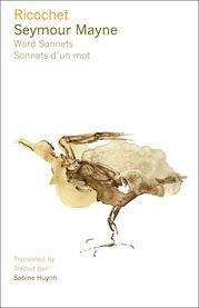 Ricochet : Word Sonnets - Sonnets d'un mot cover image cdn
