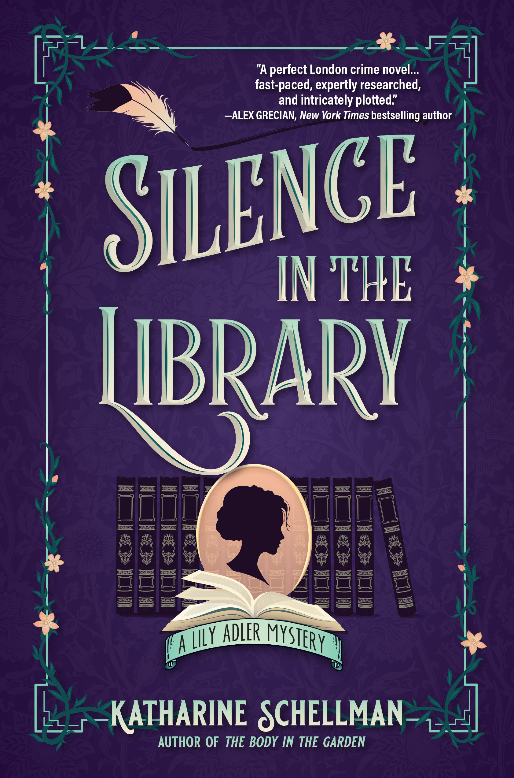 Silence in the Library A Lily Adler Mystery cover image cdn