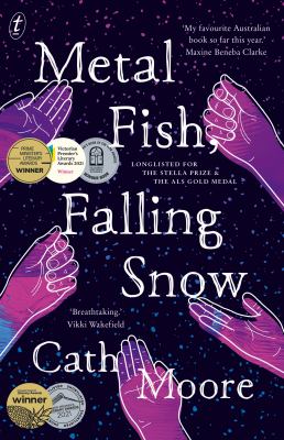 Metal fish, falling snow  cover image cdn
