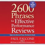2600 phrases for effective performance reviews : ready-to-use words and phrases that really get results cover image cdn