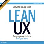 Lean ux: designing great products with agile teams cover image cdn