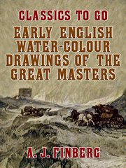 Early english water-colour drawings of the great masters cover image cdn