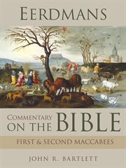 Eerdmans commentary on the bible: first & second maccabees cover image cdn