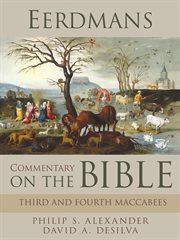 Eerdmans commentary on the bible: third & fourth maccabees cover image cdn