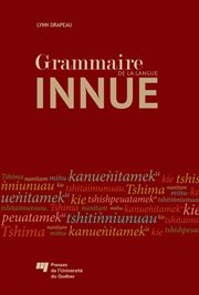 Grammaire de la langue innue cover image cdn