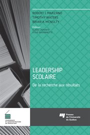 Leadership scolaire : de la recherche aux résultats cover image cdn