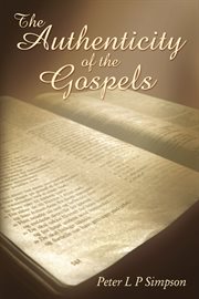 The authenticity of the gospels cover image cdn