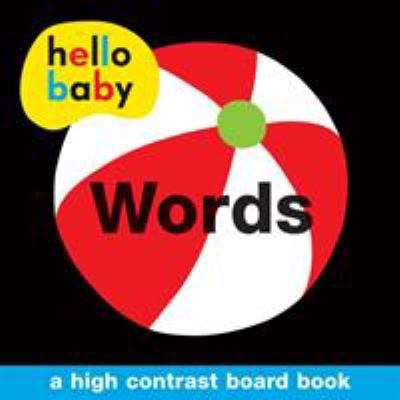 Words : a high contrast board book  cover image cdn