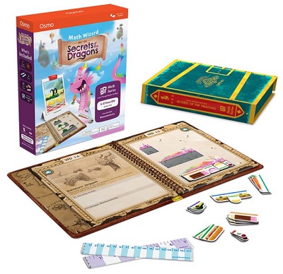 Osmo [STEM toy] Math wizard and the secrets of the dragons /  cover image cdn