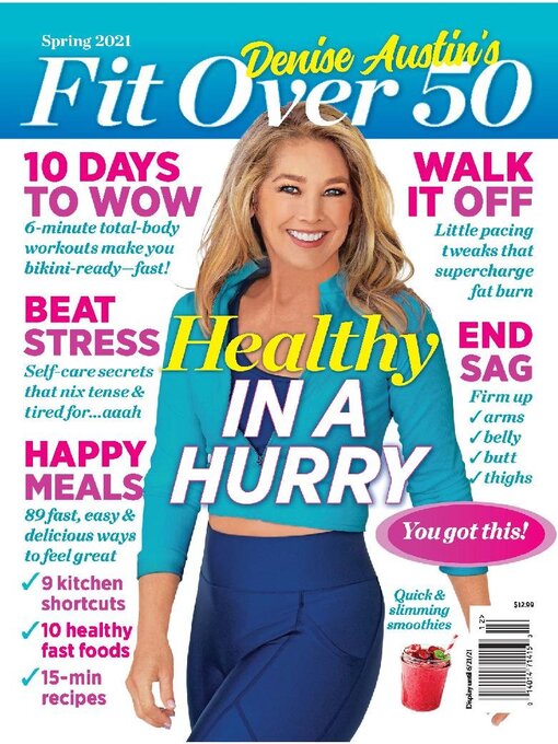 Denise austin's fit & healthy over 50 - volume 3 cover image cdn