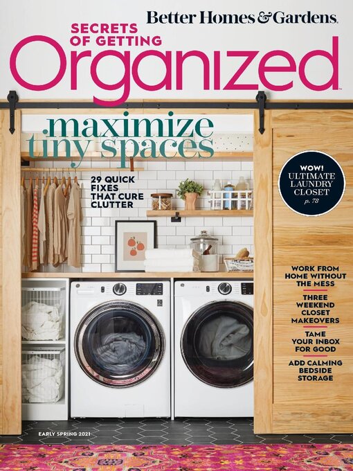 Secrets of getting organized cover image cdn