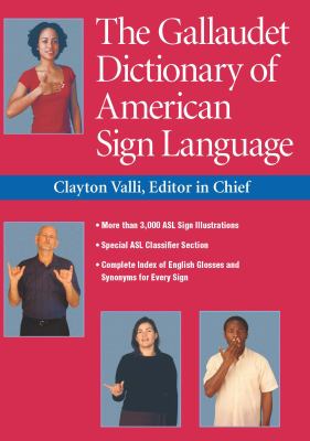 The Gallaudet Dictionary of American Sign Language  cover image cdn