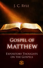 Bible Commentary - the Gospel of Matthew cover image cdn