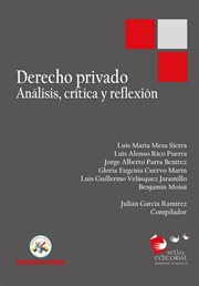 Derecho privado. Análisis, crítica y reflexión cover image cdn