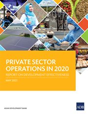 Private sector operations in 2020-report on development effectiveness cover image cdn