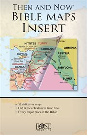 Then and now bible maps insert cover image cdn