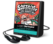 Captain Underpants and the big, bad battle of the Bionic Booger Boy. Part 1, The night of the nasty nostril nuggets the sixth epic novel  cover image cdn