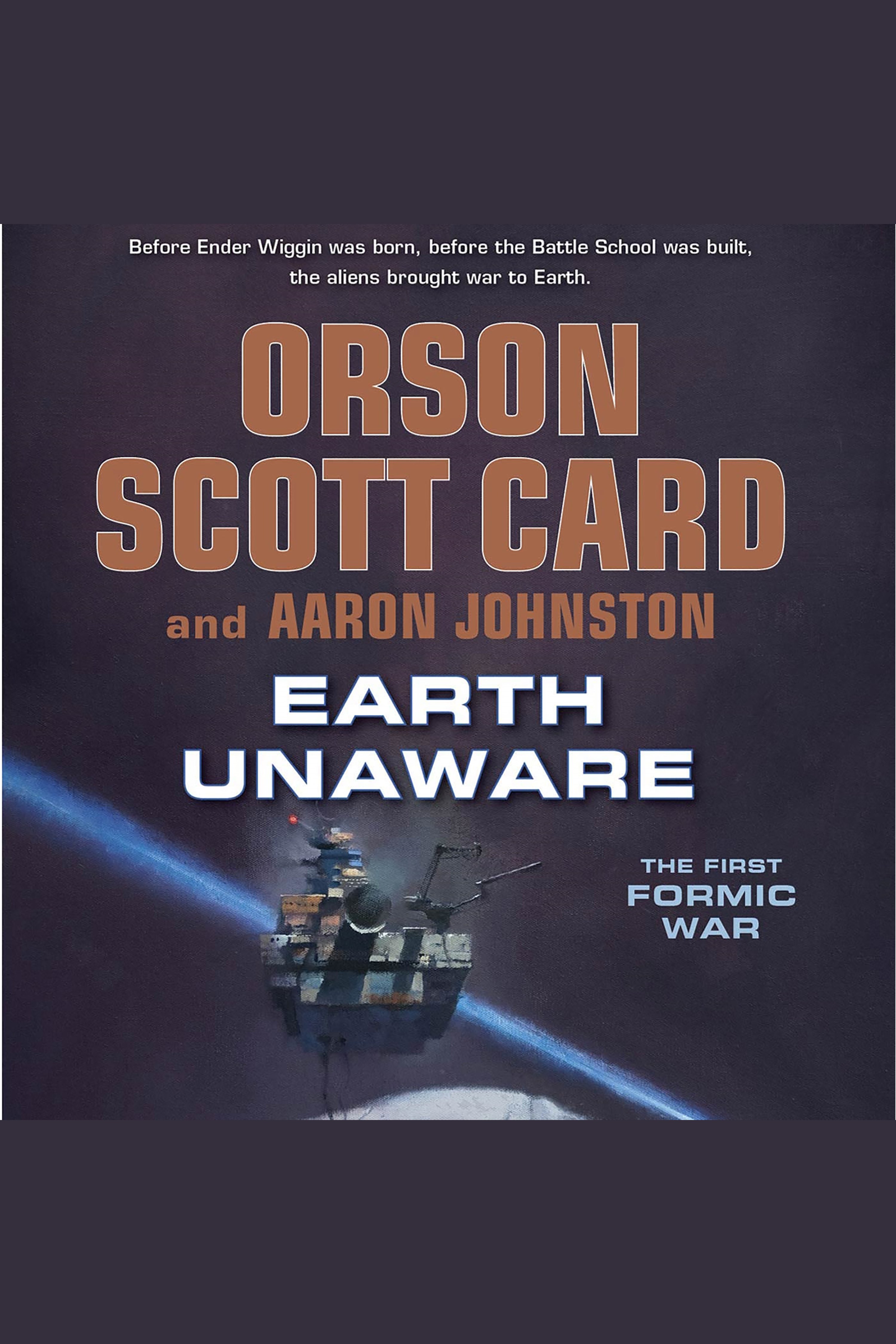 Earth Unaware the First Formic War  cover image cdn
