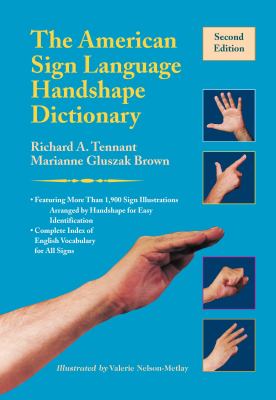 The American Sign Language handshape dictionary  cover image cdn