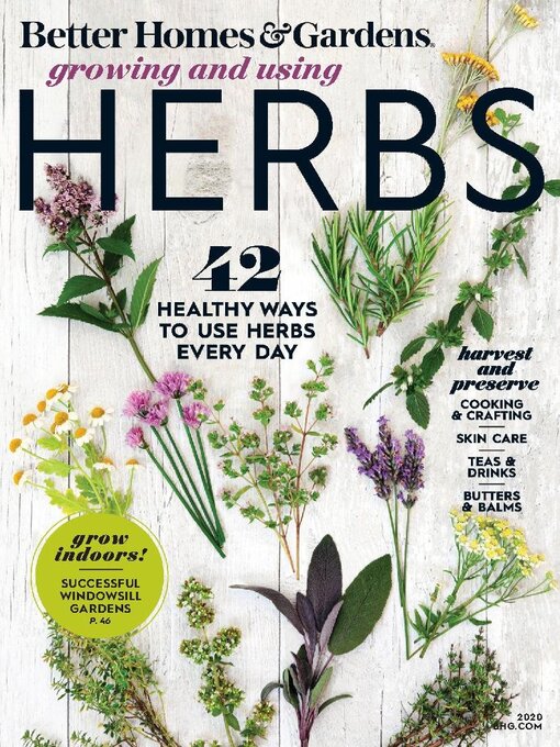 Better homes & gardens growing and using herbs cover image cdn