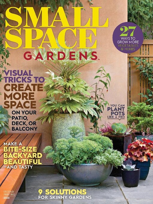 Better homes & gardens small-space gardens cover image cdn