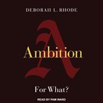 Ambition : for what cover image cdn