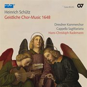 Heinrich schütz: geistliche chor-music 1648 [complete recording vol. 1] cover image cdn