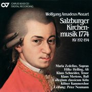 Wolfgang amadeus mozart: salzburger kirchenmusik 1774 cover image cdn