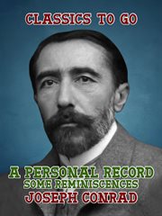 A personal record some reminiscences cover image cdn