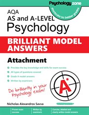 Aqa psychology brilliant model answers: attachments. AS and A-level cover image cdn
