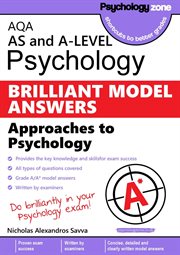 Aqa psychology brilliant model answers: approaches. AS and A-level cover image cdn