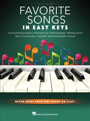 Favorite songs - in easy keys. Never More Than One Sharp or Flat! cover image cdn