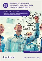 Gestión de acciones comerciales de la actividad de mediación : MF1794_3 cover image cdn