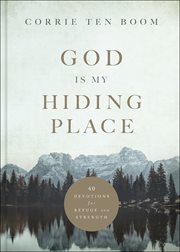God is my hiding place. 40 Devotions for Refuge and Strength cover image cdn