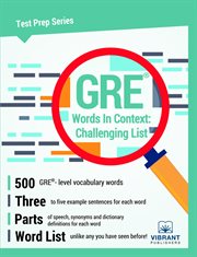 Gre words in context. Challenging List cover image cdn