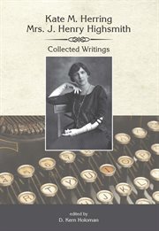Kate herring highsmith. Collected Writings cover image cdn