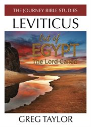 Out of egypt the lord called. A Study of Leviticus cover image cdn