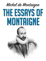 Essays of Montaigne cover image cdn