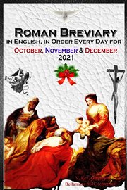 The roman breviary. in English, in Order, Every Day for October, November, December 2021 cover image cdn