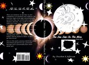 The sun sets on the moon. Poem Book cover image cdn