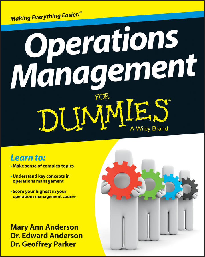 Operations Management For Dummies cover image cdn