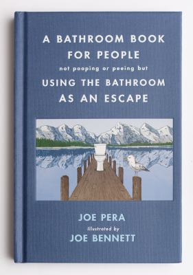 A bathroom book for people not pooping or peeing but using the bathroom as an escape  cover image cdn