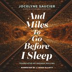 And miles to go before I sleep cover image cdn
