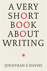 A very short book about writing cover image cdn